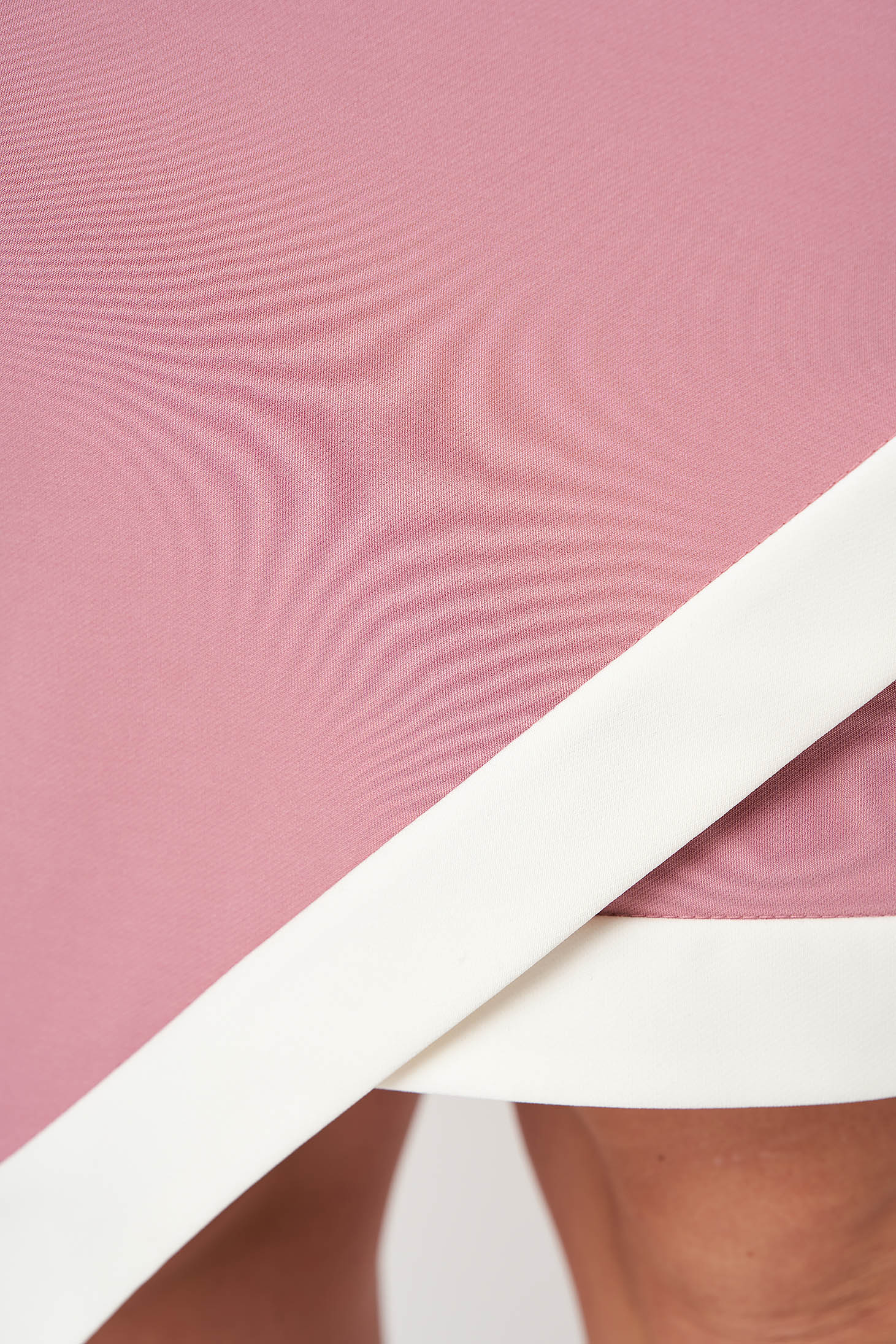 Rochie din stofa usor elastica roz deschis tip creion cu maneci trei-sferturi - StarShinerS 6 - StarShinerS.ro