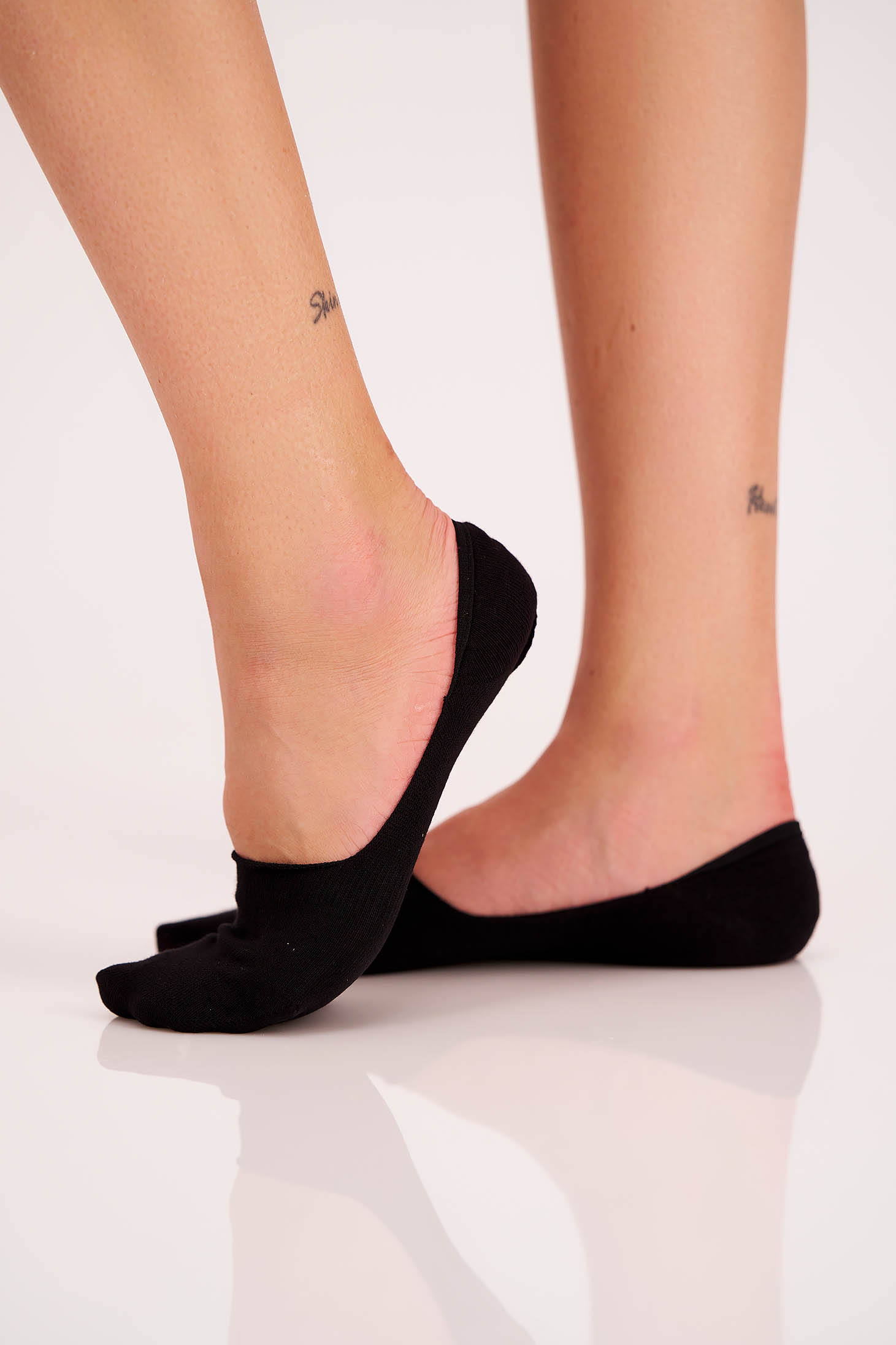 Harisnya & zokni fekete pamutból készült 3 - StarShinerS.hu