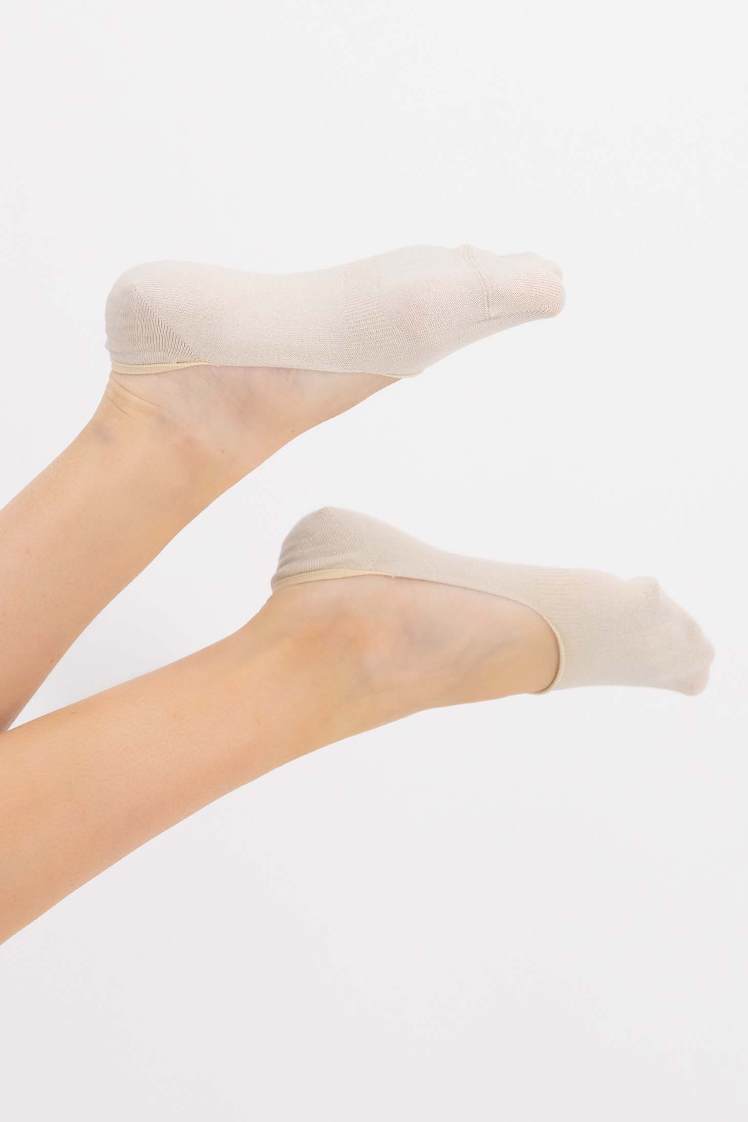 Harisnya & zokni bézs pamutból készült 2 - StarShinerS.hu