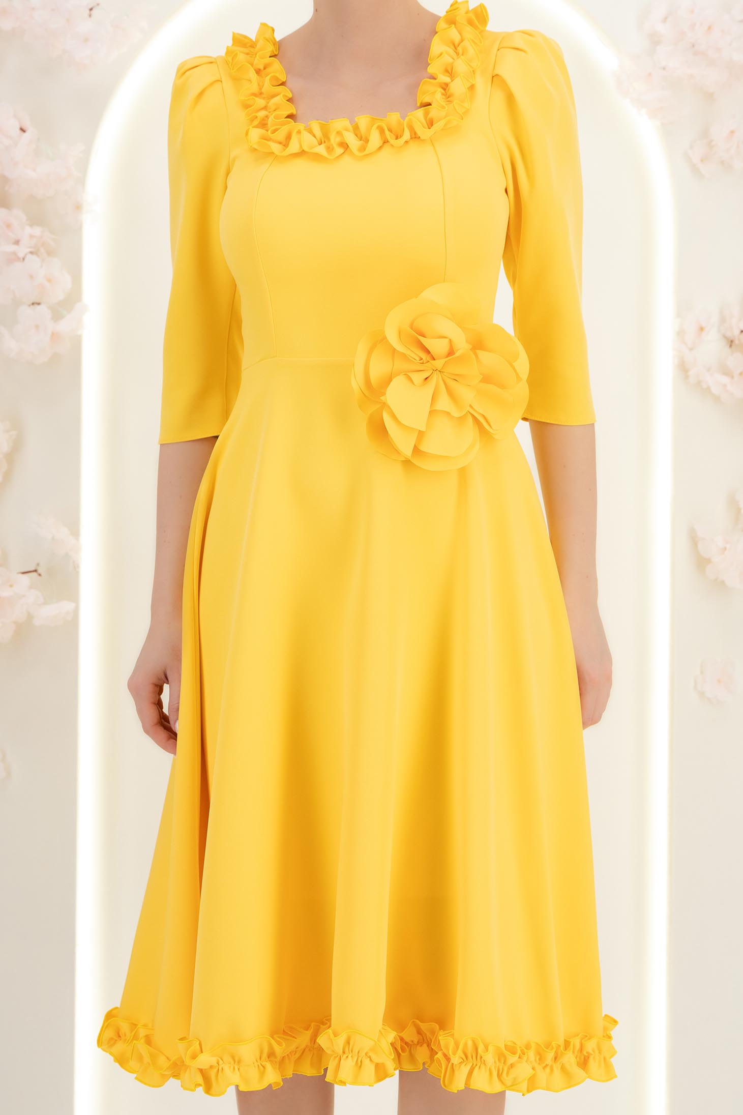 StarShinerS žlutý příslušenství elastická látka 5 - StarShinerS.cz