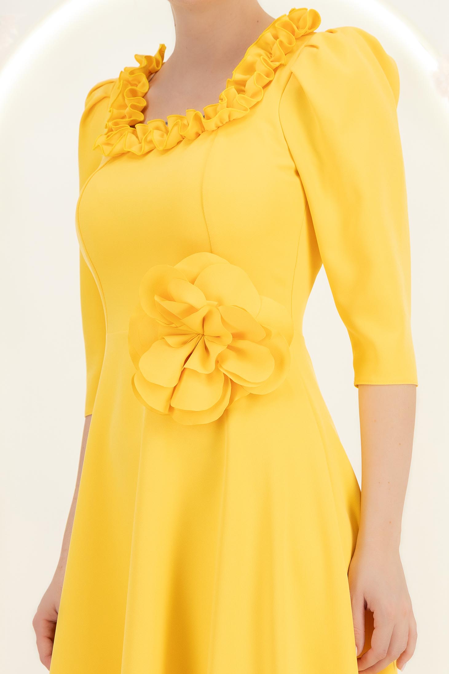 StarShinerS žlutý příslušenství elastická látka 3 - StarShinerS.cz