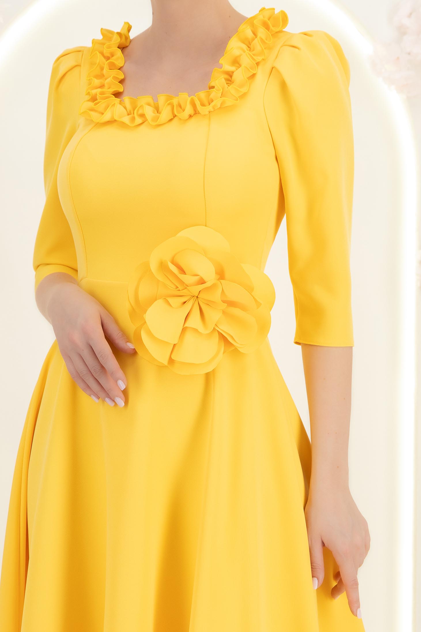 StarShinerS žlutý příslušenství elastická látka 2 - StarShinerS.cz