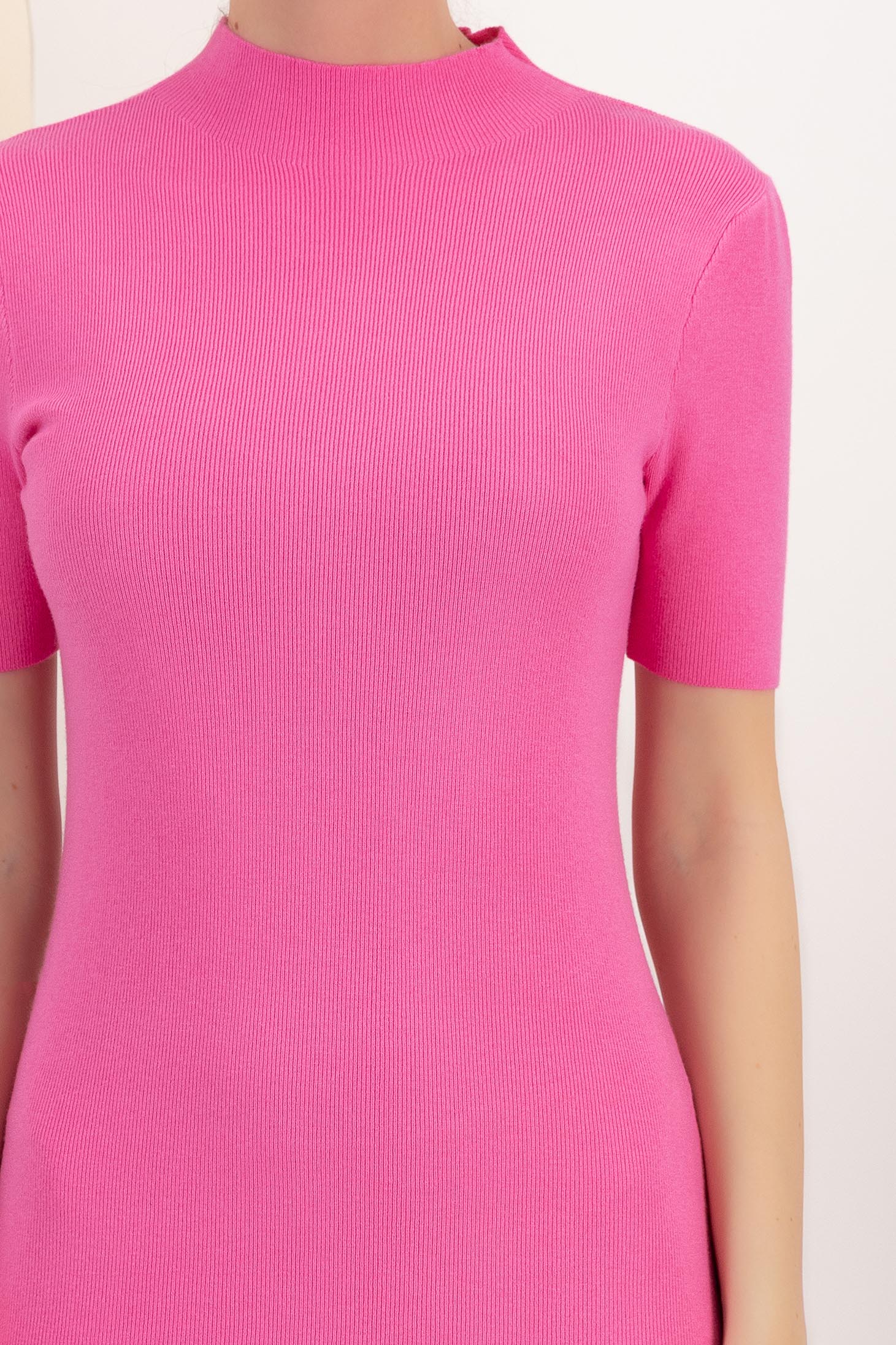 Pink ruha kötött midi ceruza 6 - StarShinerS.hu