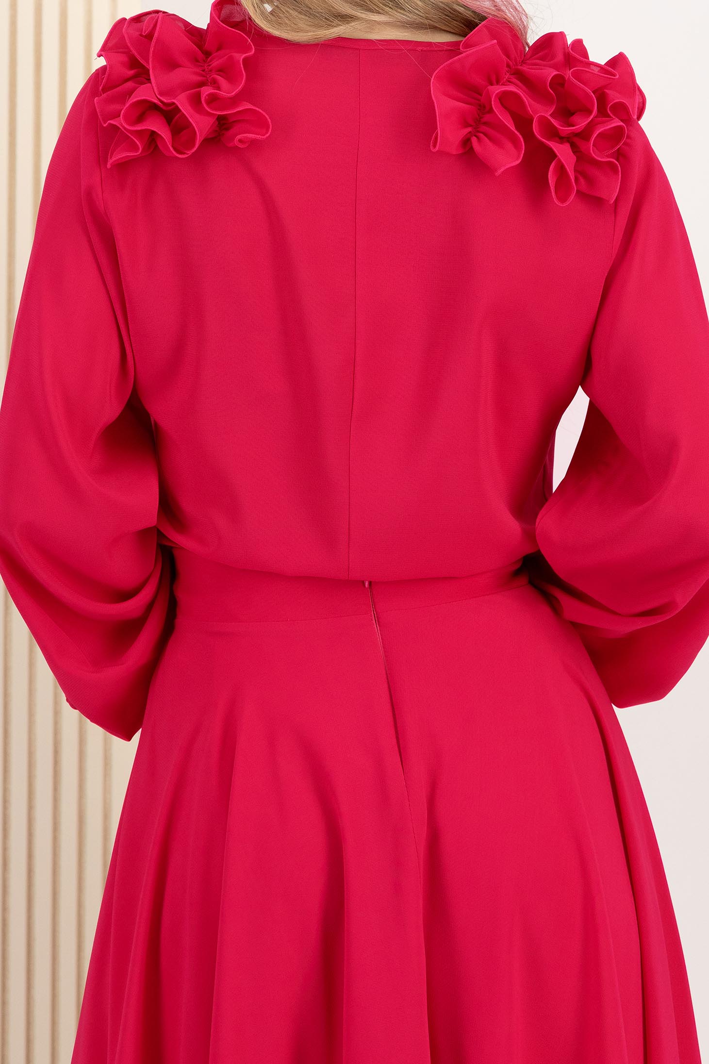 StarShinerS fuksija bluza za žene veo širok 5 - StarShinerS.hr
