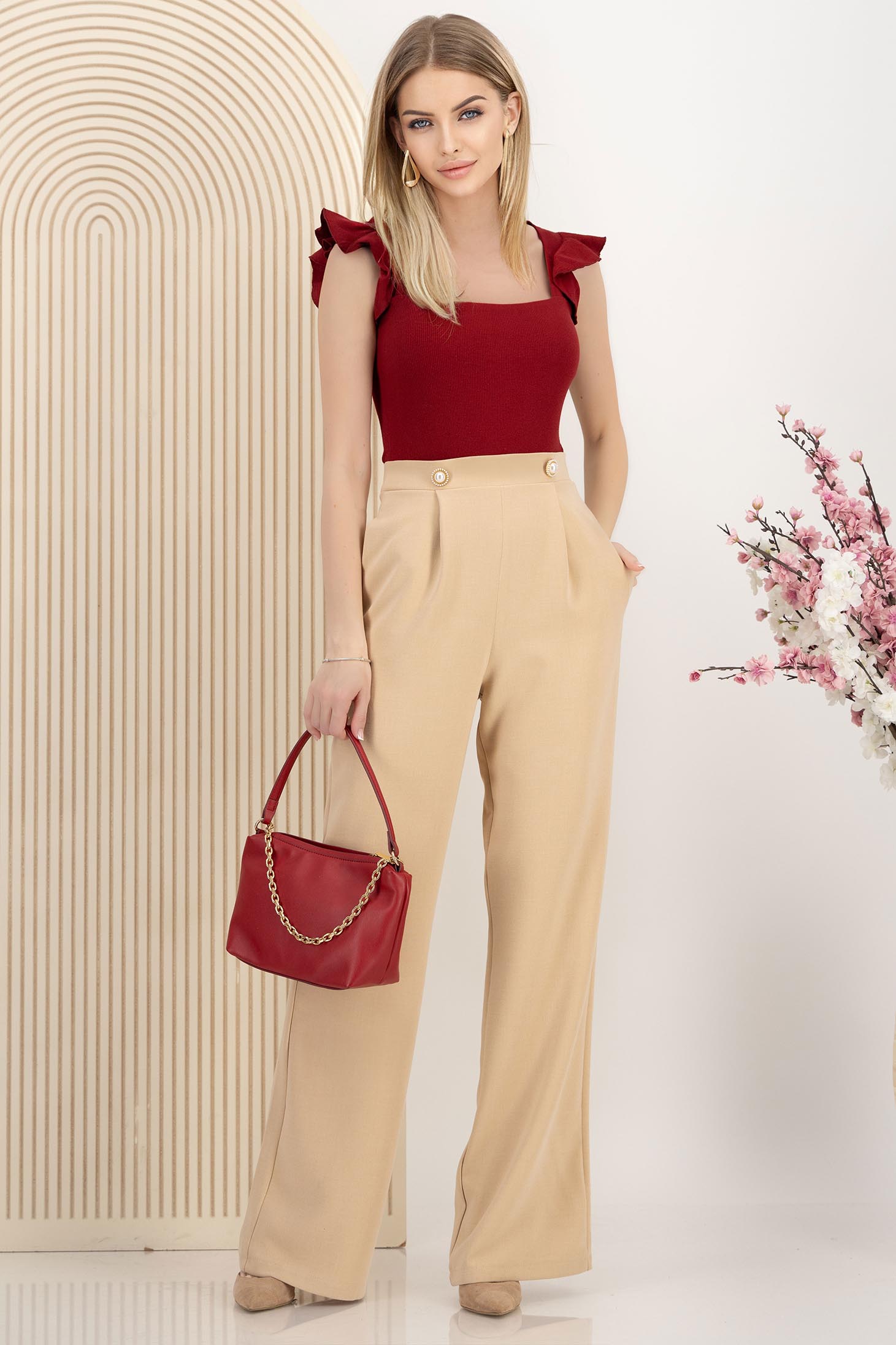 Burgundy body pamut szűk szabású 3 - StarShinerS.hu