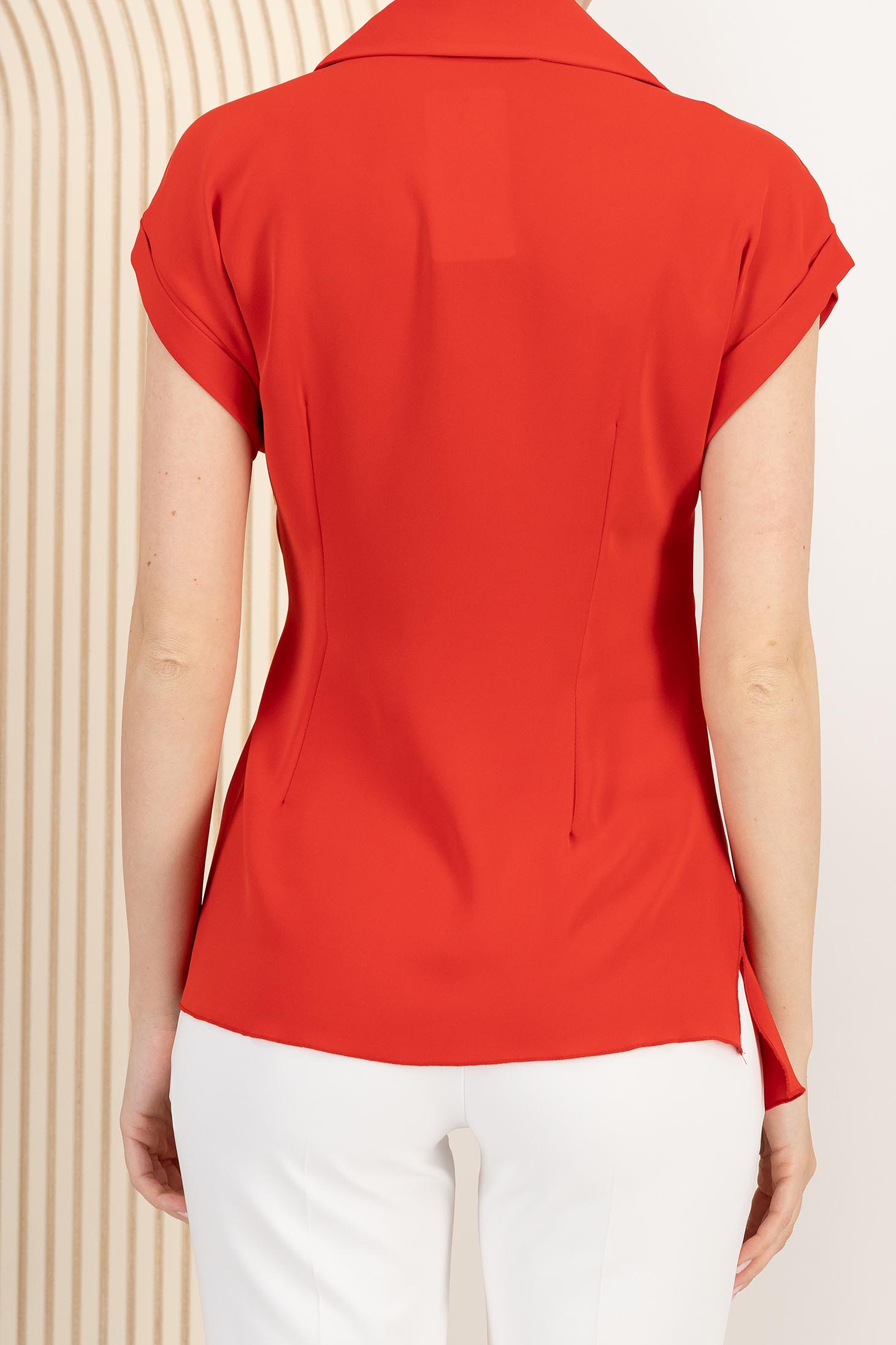 StarShinerS crven bluza za žene tanki materijal širok 5 - StarShinerS.hr