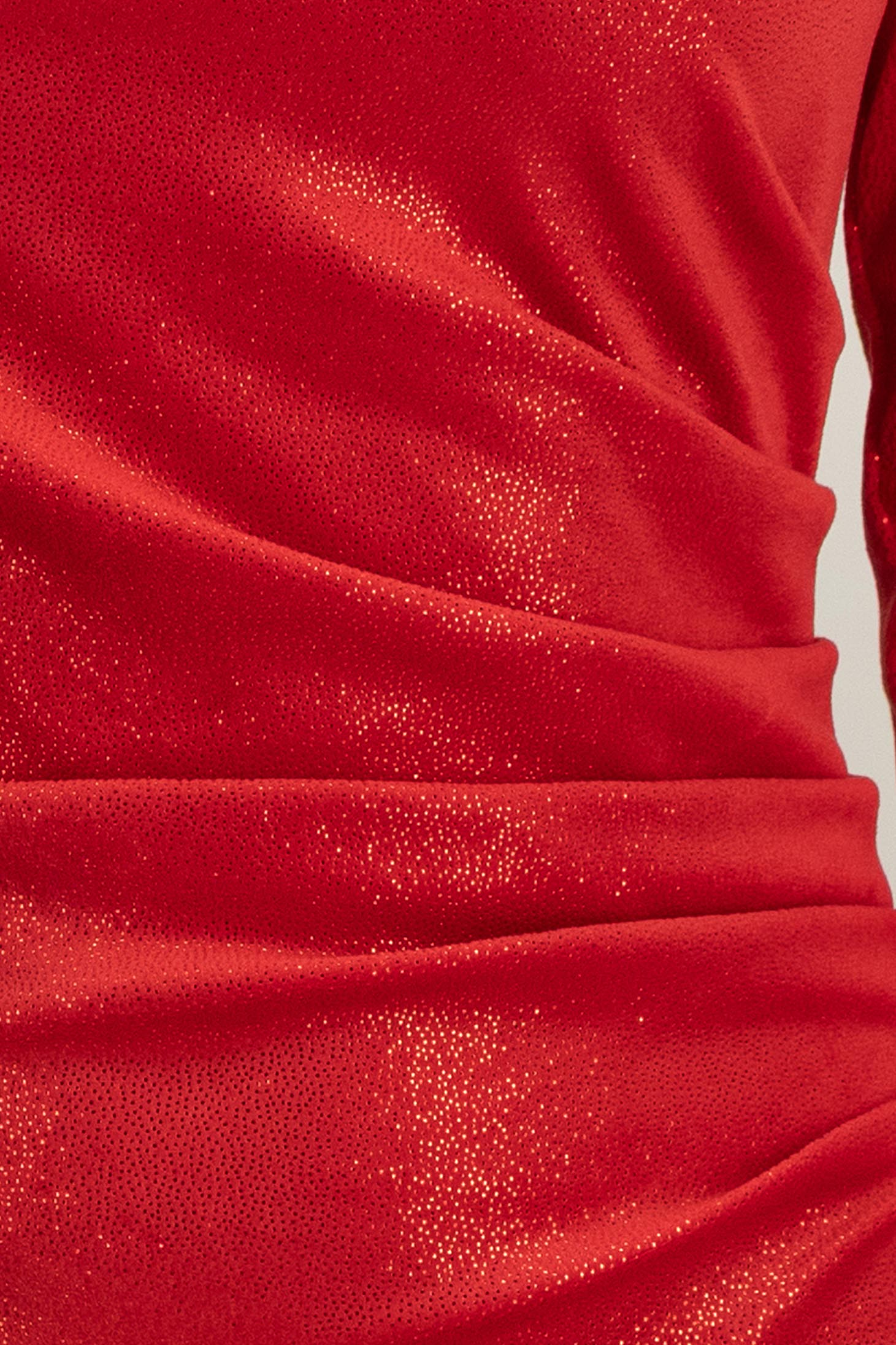 StarShinerS červená šaty samet typ tužky 4 - StarShinerS.cz