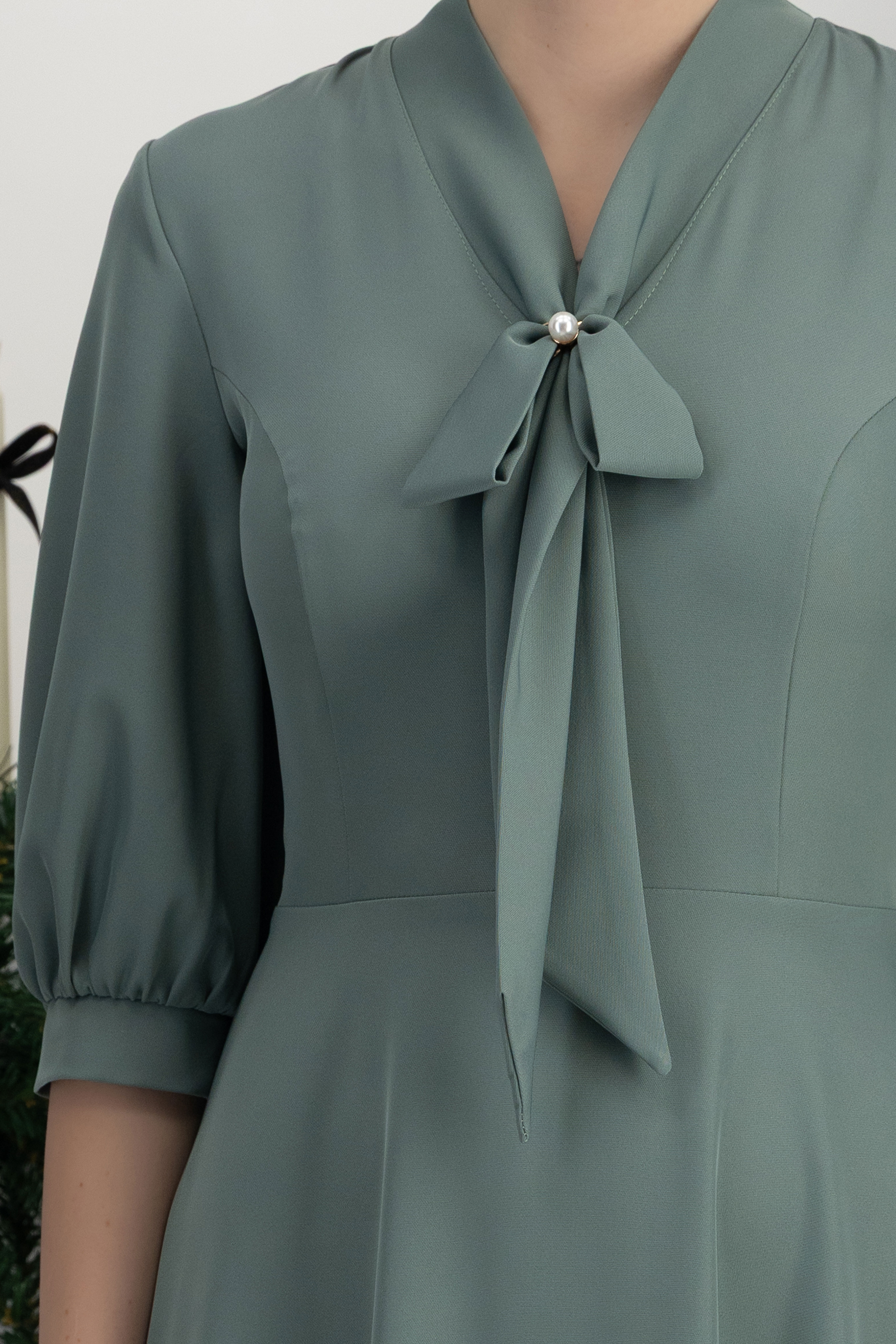 StarShinerS metvica haljina cloche georgette midi 4 - StarShinerS.hr