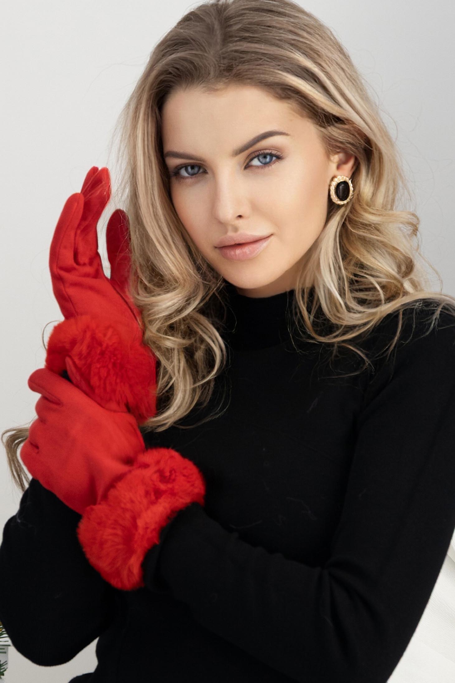 červená manusi bavlna 2 - StarShinerS.cz