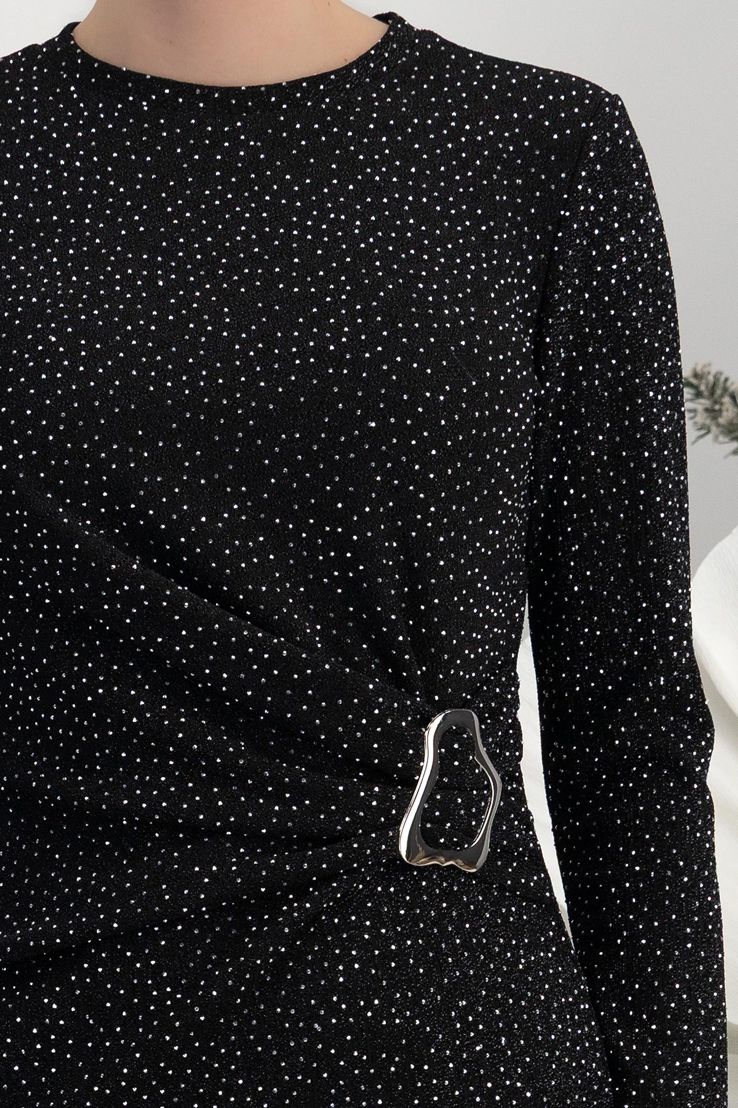 Fekete ruha - StarShinerS midi ceruza 4 - StarShinerS.hu