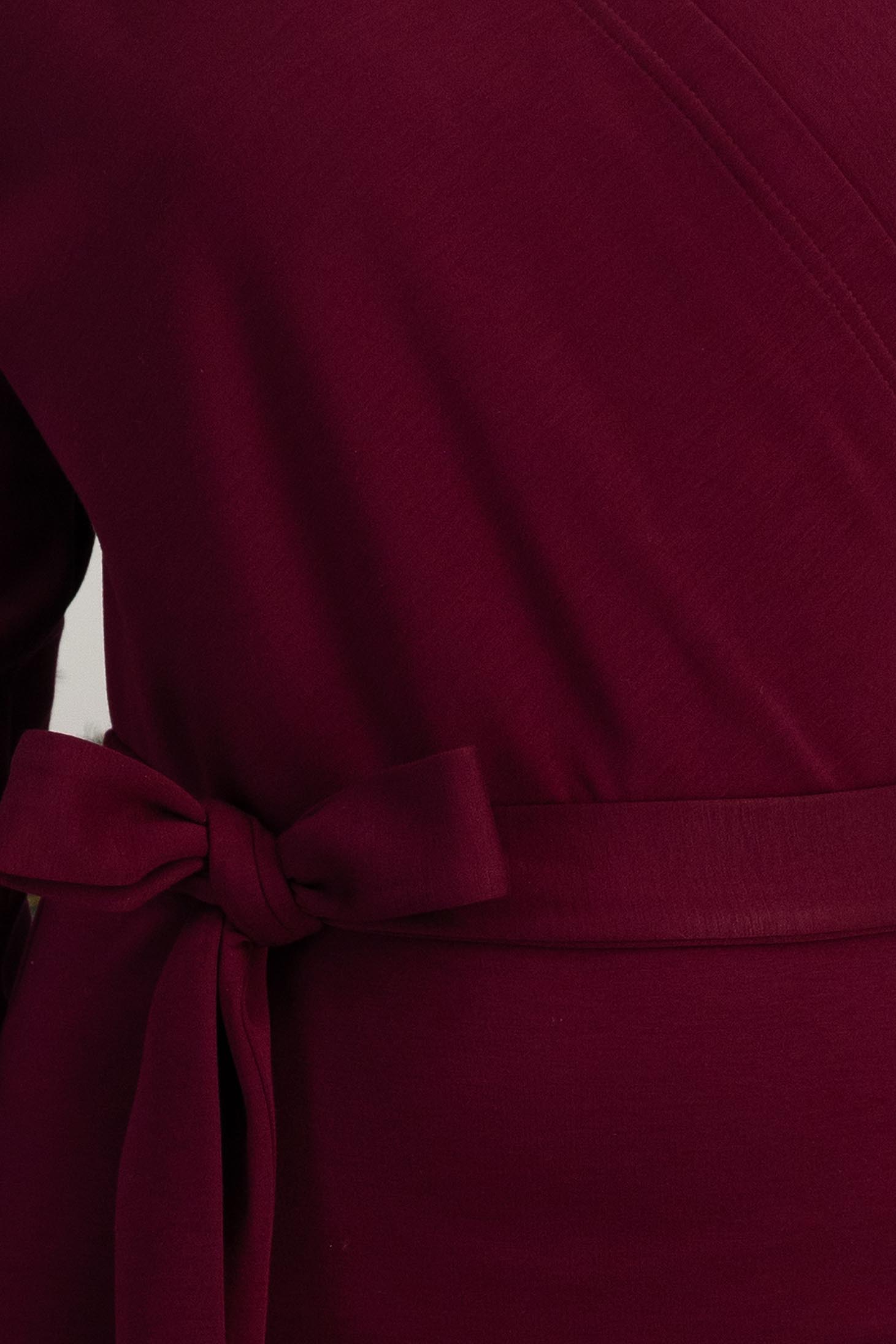 StarShinerS malina haljina pletenje vrsta olovke midi 4 - StarShinerS.hr