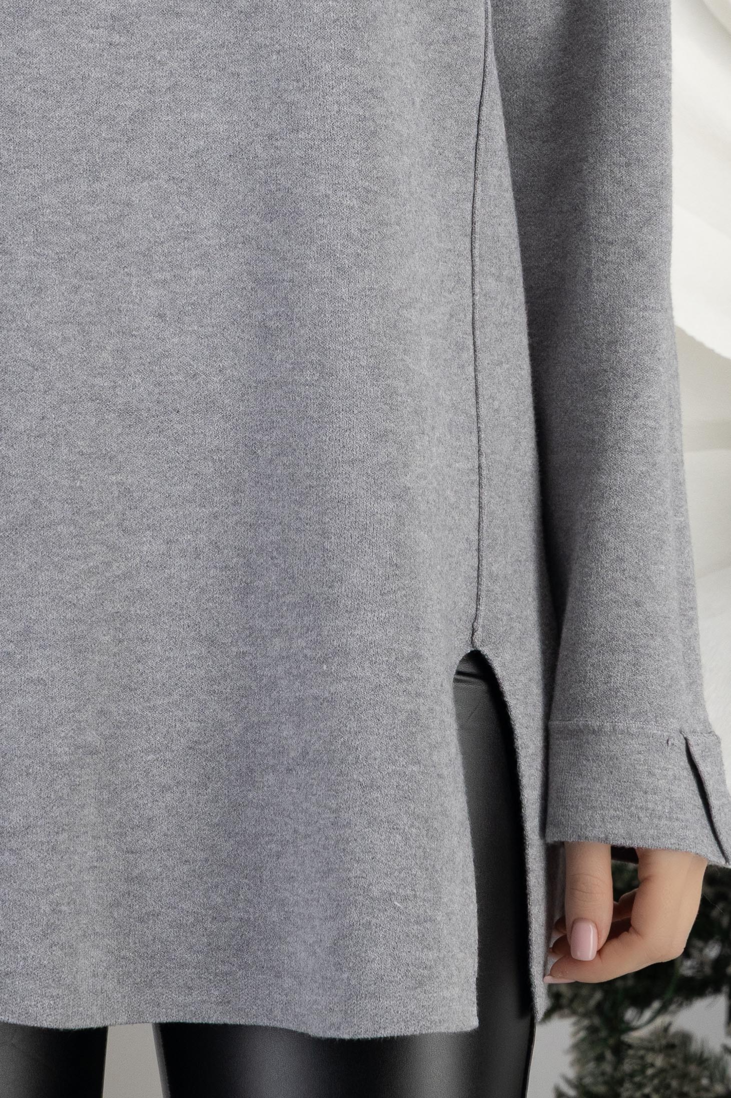 šedá svetr pletení široké 4 - StarShinerS.cz