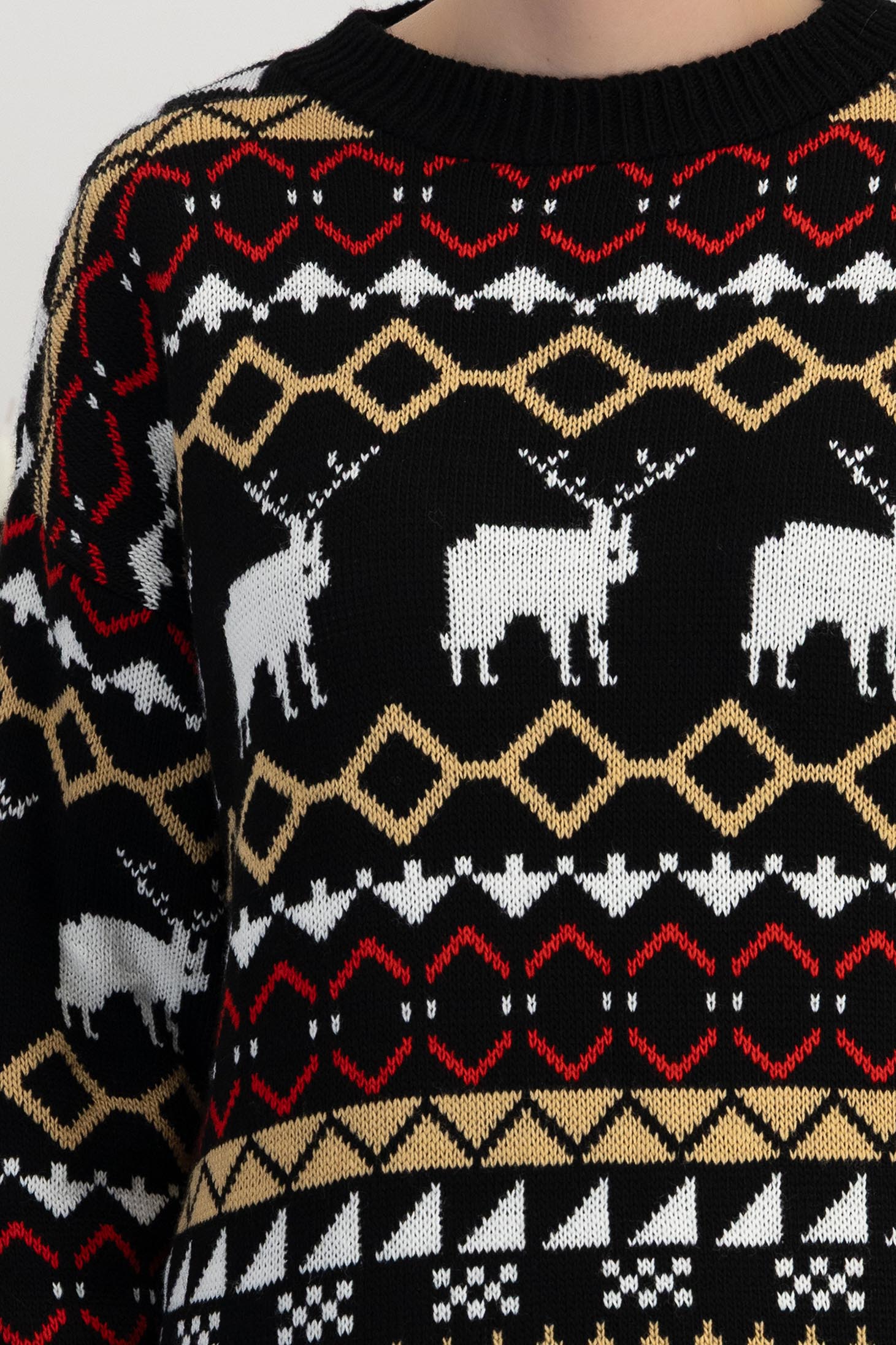 černá šaty široké pletení krátký 5 - StarShinerS.cz