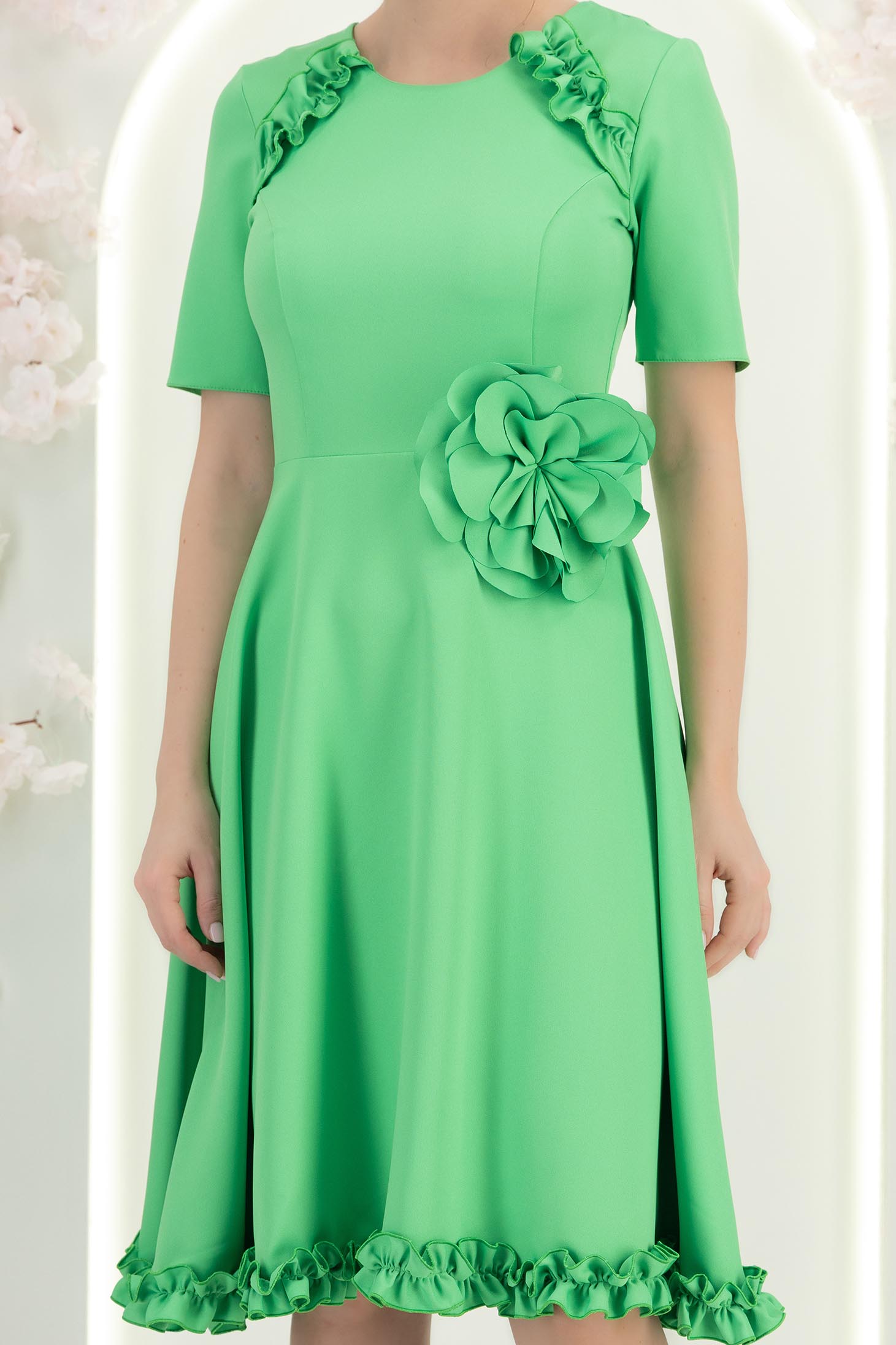 StarShinerS zelen ženski pribor tkanine 2 - StarShinerS.hr