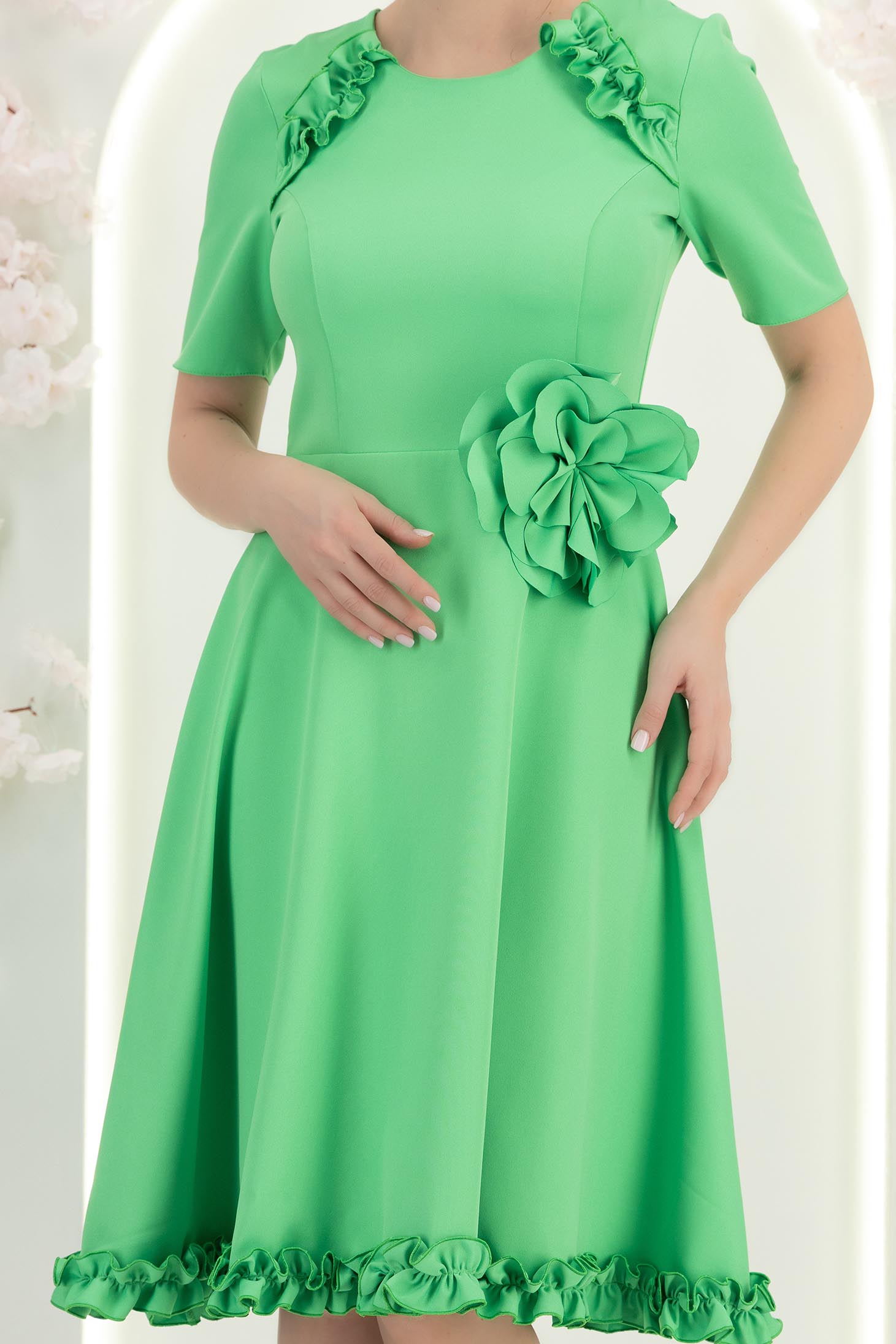 StarShinerS zelen ženski pribor tkanine 4 - StarShinerS.hr