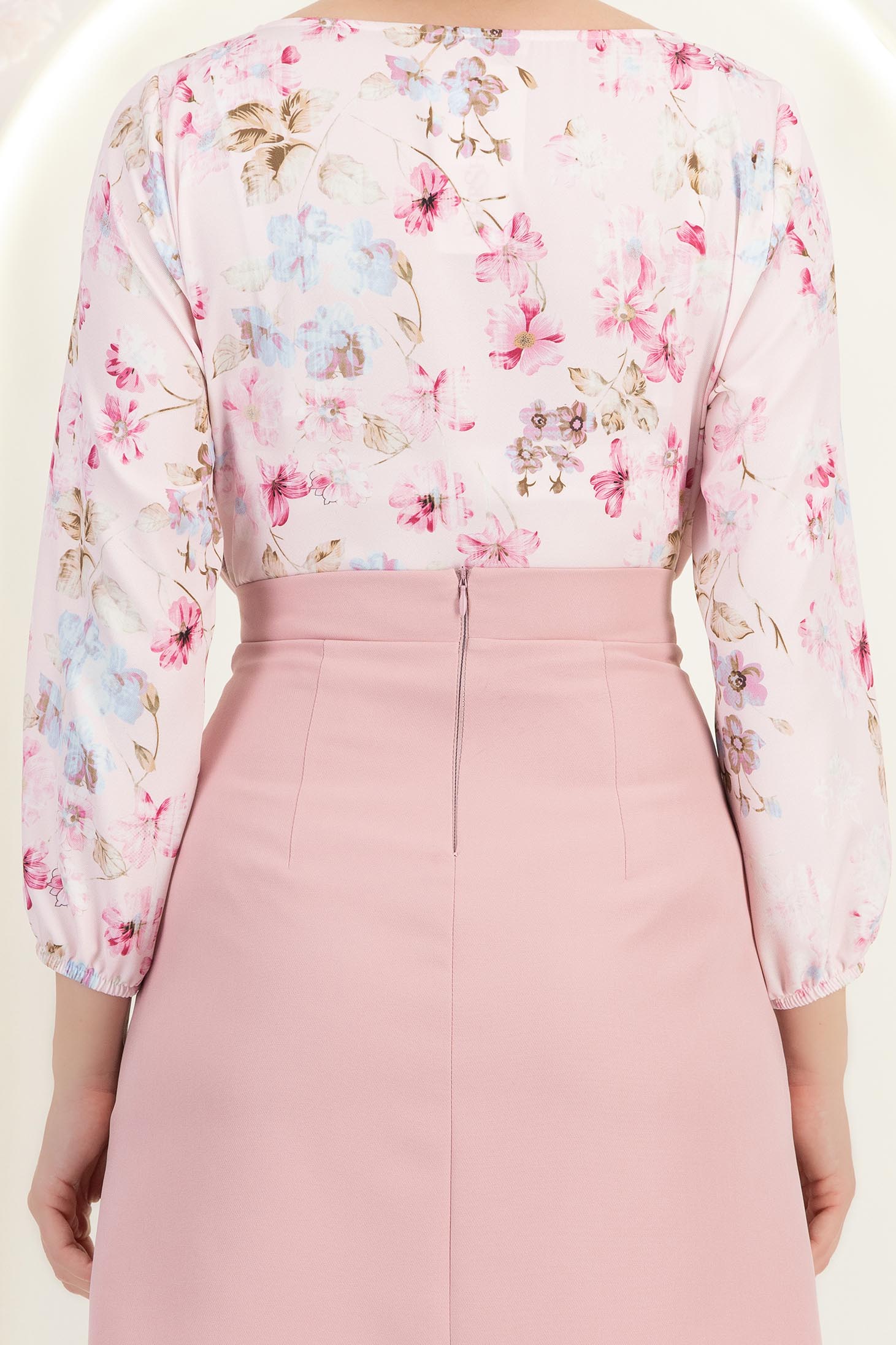 StarShinerS svijetlo ružičasta bluza za žene širok viskoza 6 - StarShinerS.hr