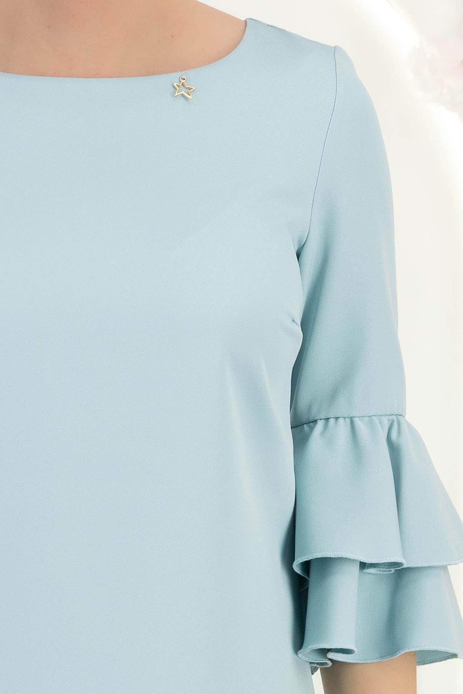 StarShinerS metvica haljina širok tkanine kratak 4 - StarShinerS.hr