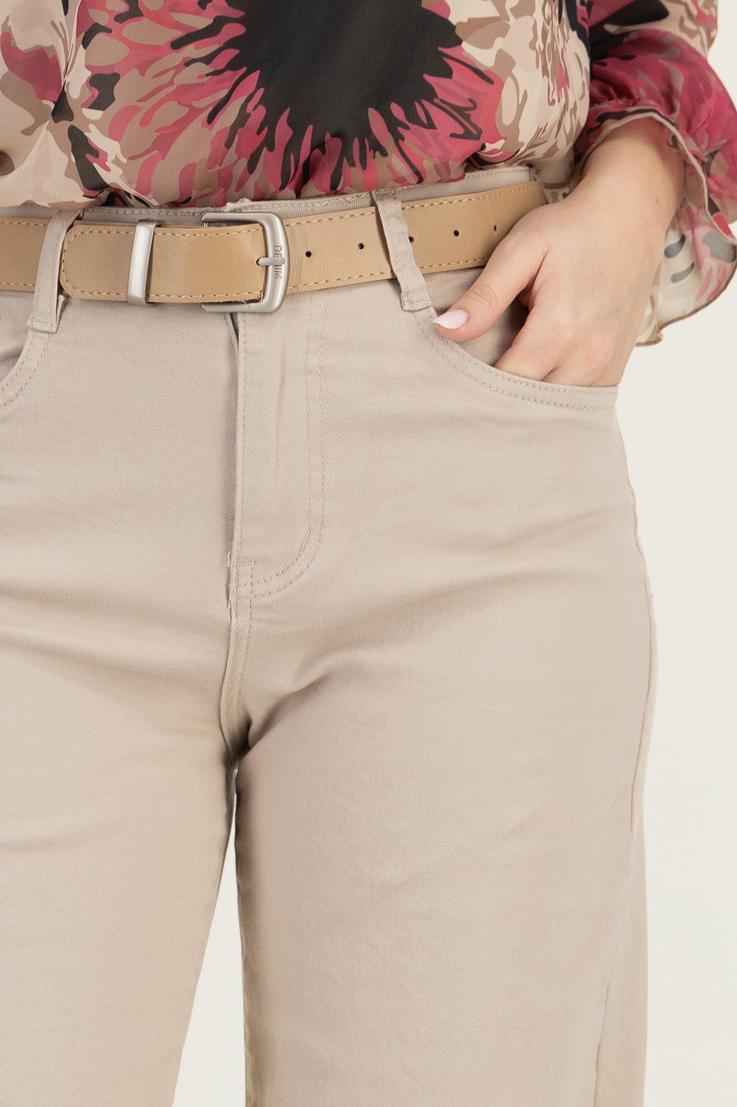 Bež ženske traperice traperice širok 6 - StarShinerS.hr