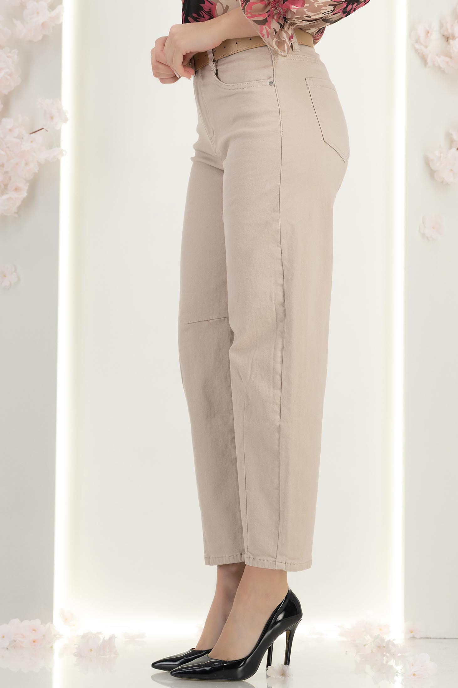 Bež ženske traperice traperice širok 3 - StarShinerS.hr