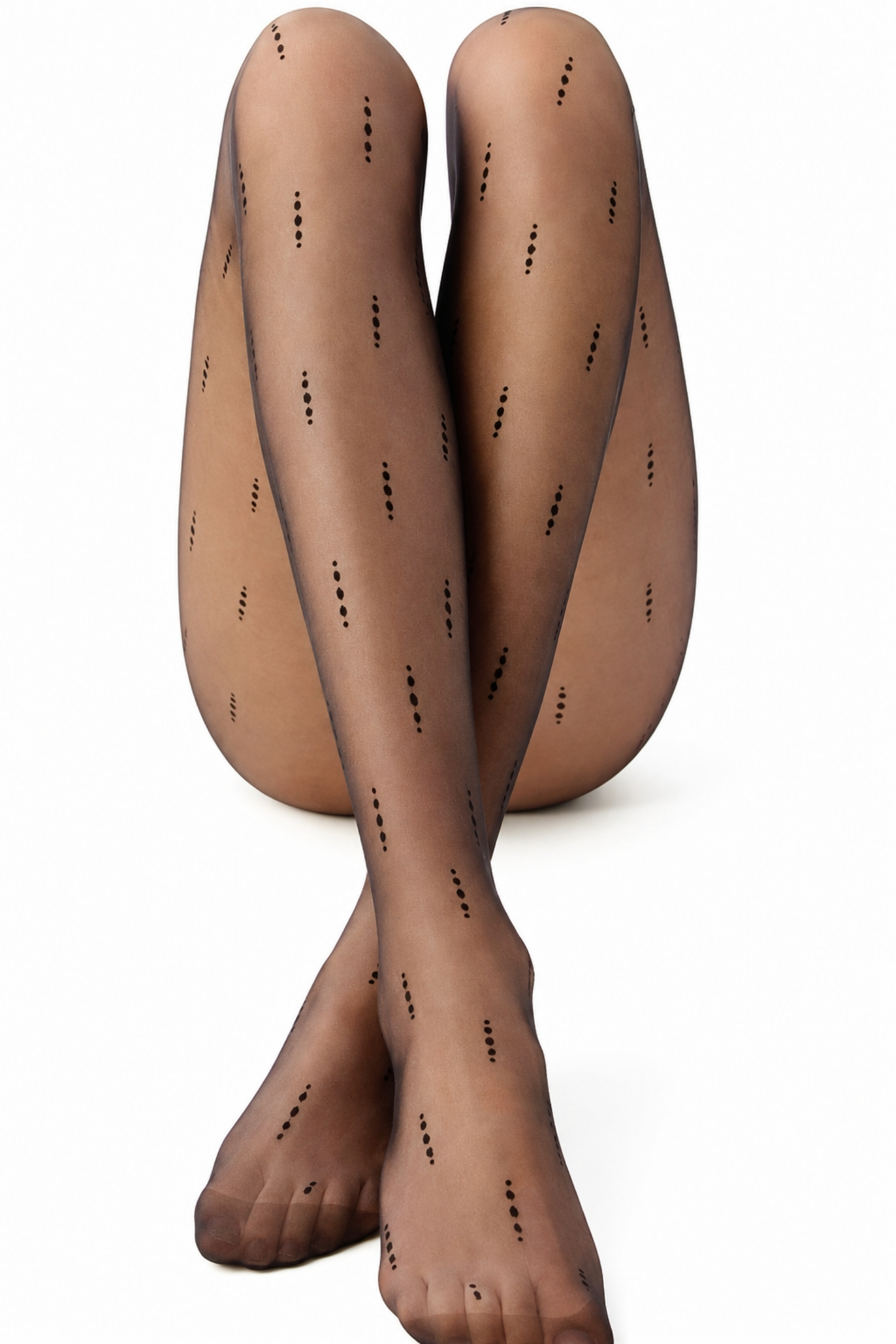 Dres dama negru cu model decorativ subtiri 3 - StarShinerS.ro