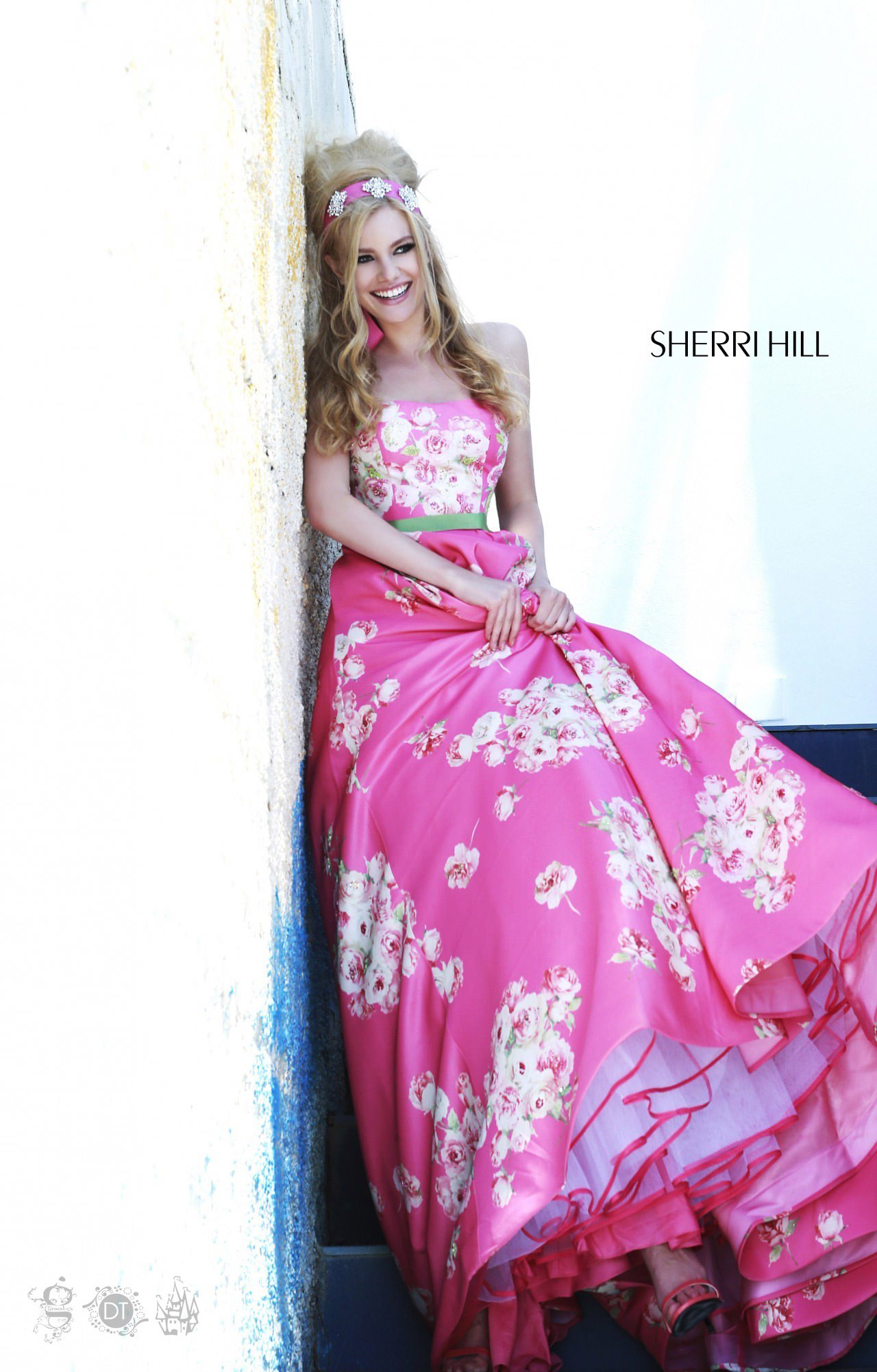 Sherri Hill 32128 Pink Dress 2 - StarShinerS.com