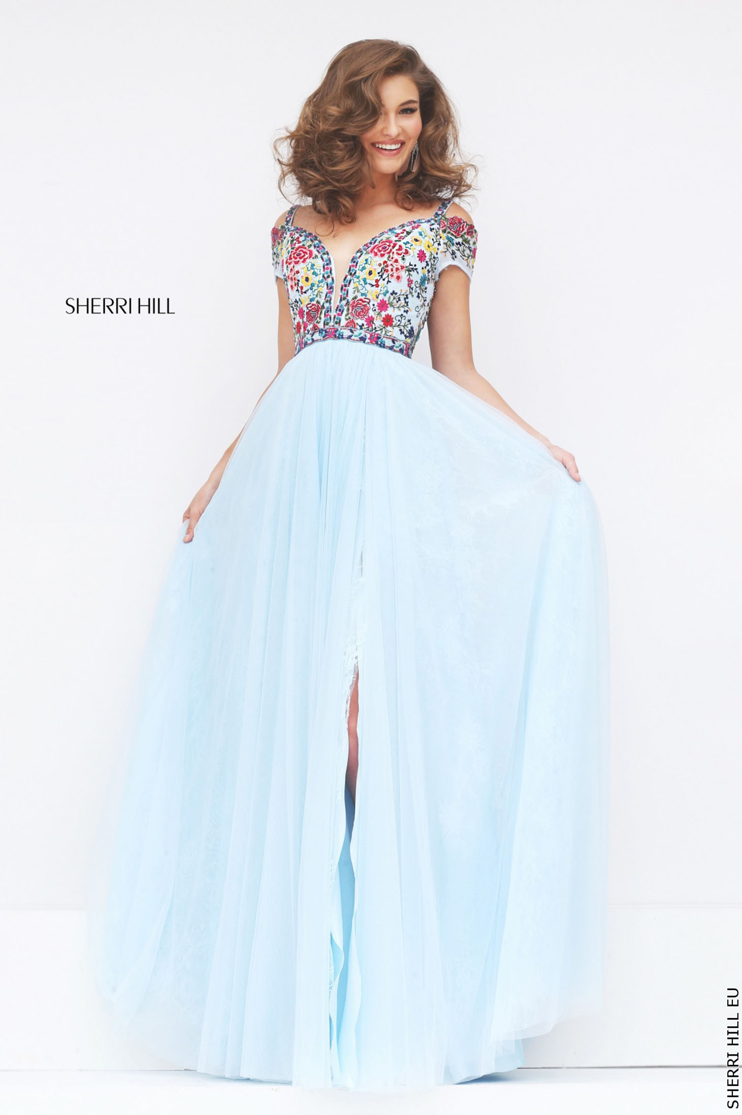 Sherri Hill 50151 LightBlue Dress 2 - StarShinerS.com
