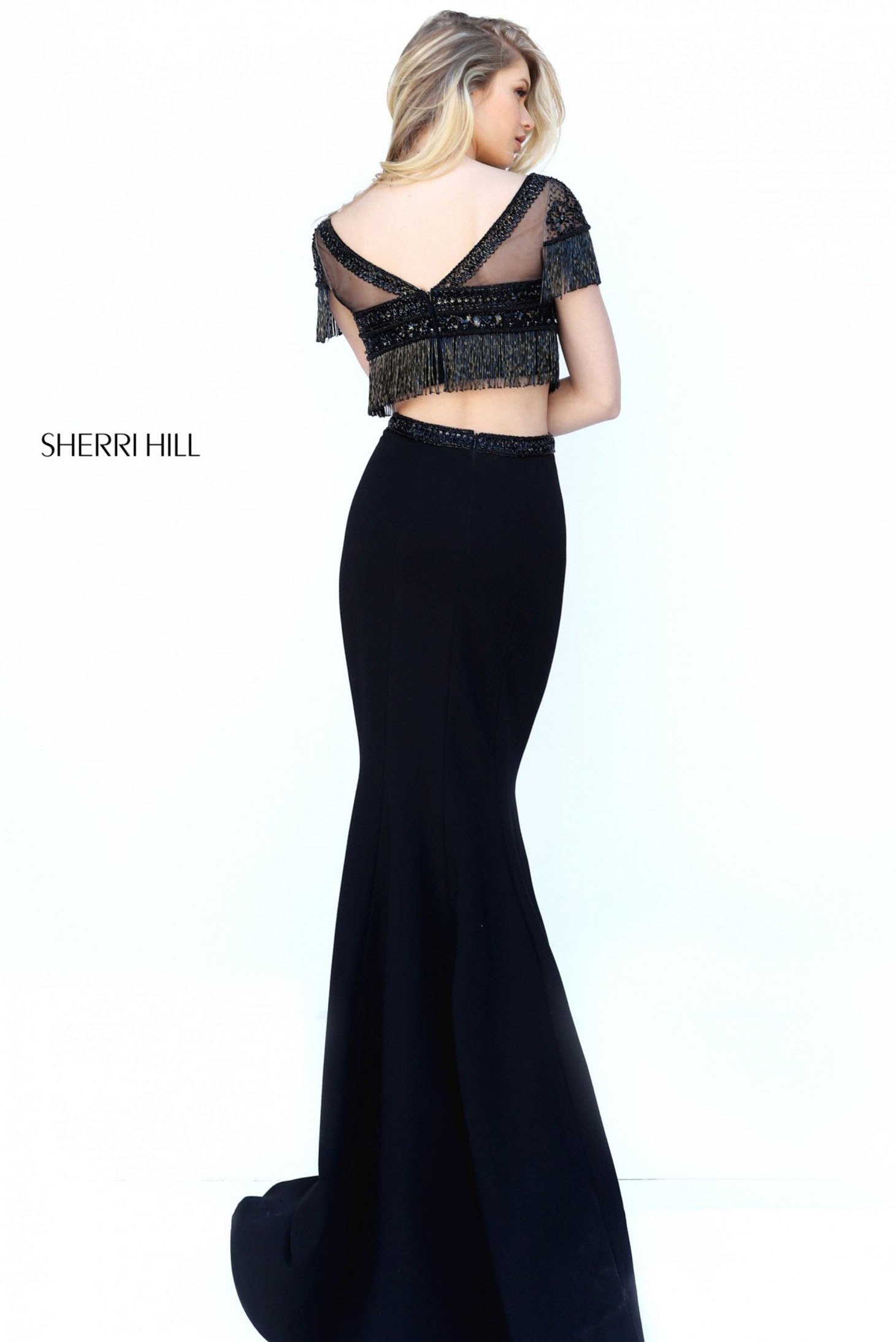 sherri hill black gown