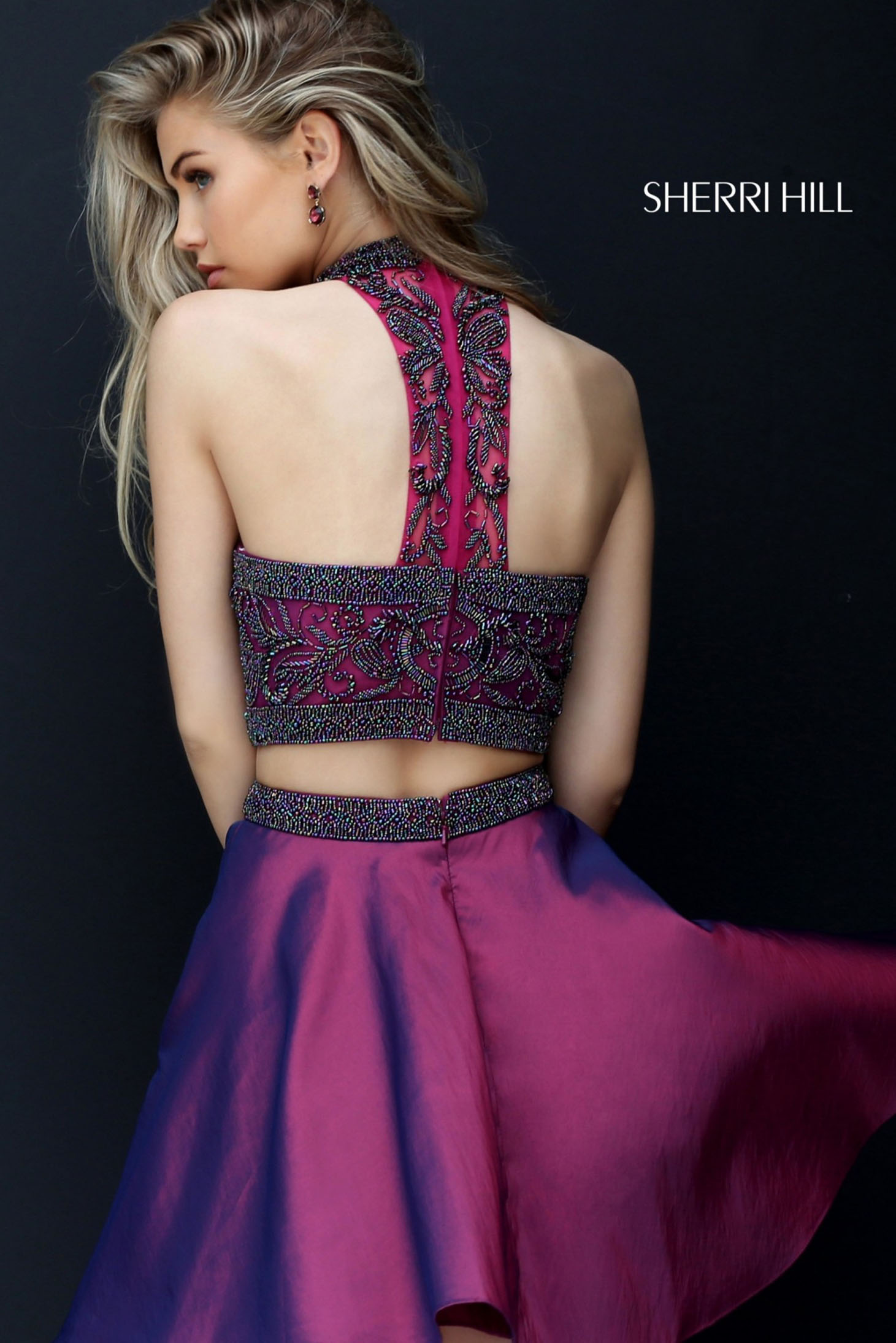 Sherri Hill 50524 Purple Dress 2 - StarShinerS.com