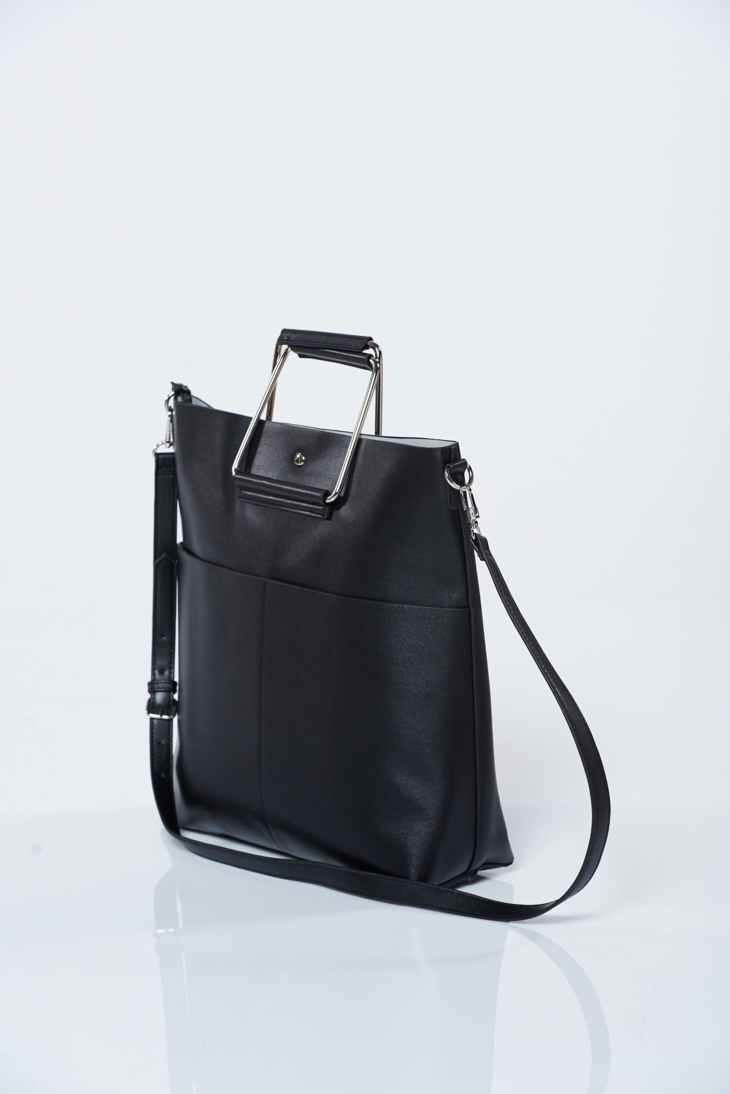 Top Secret black bag with long adjustable handle