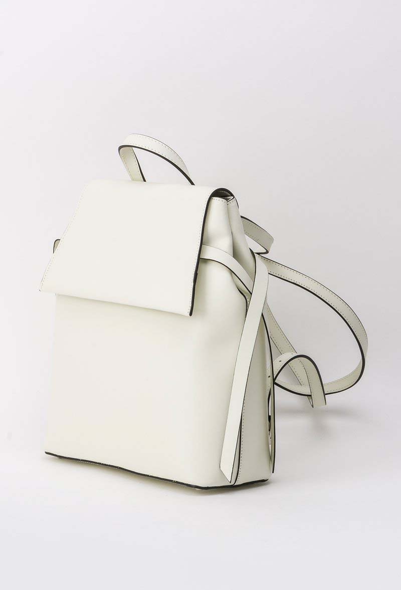 Grey casual backpacks natural leather 2 - StarShinerS.com
