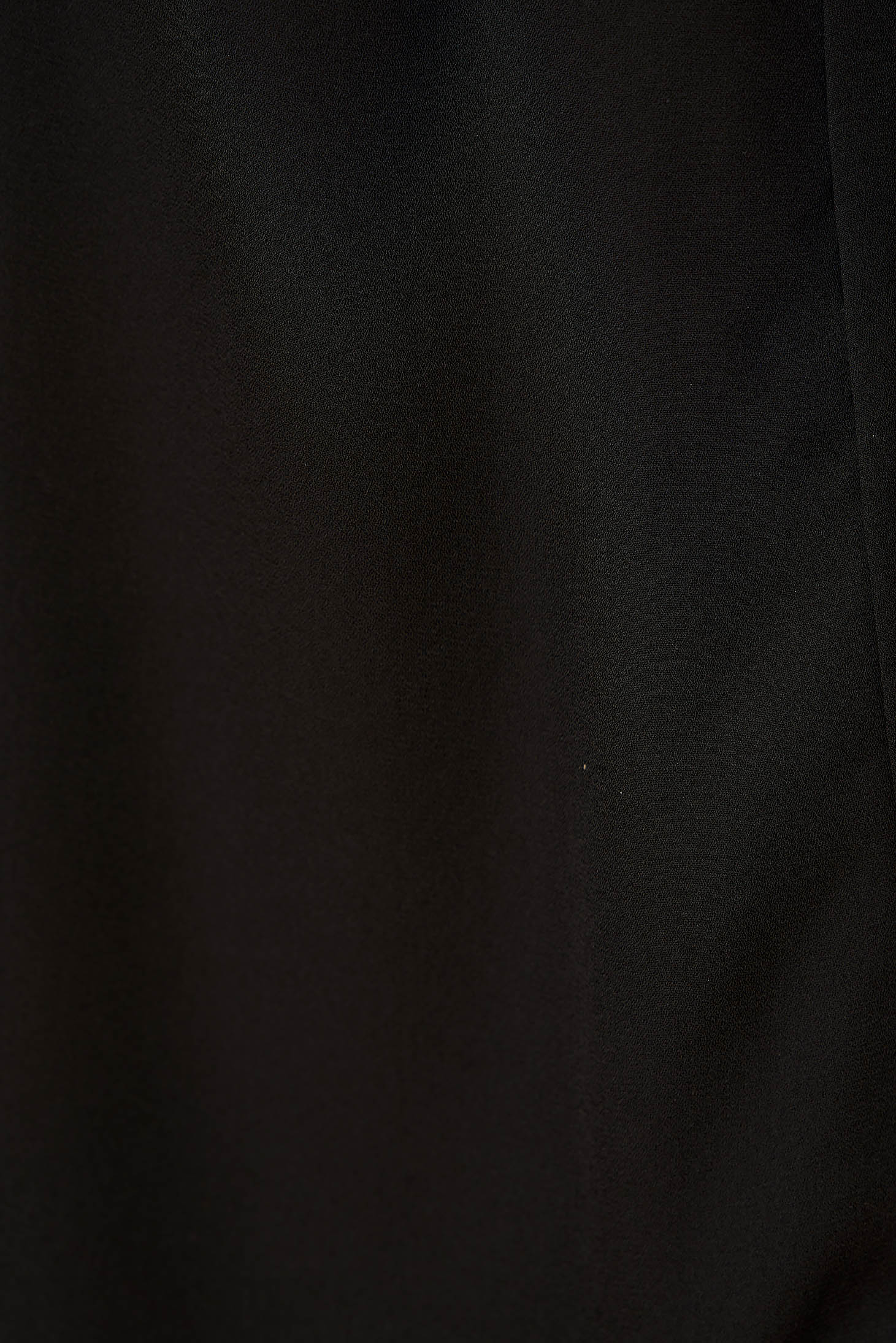 Top StarShinerS negru casual cu bretele ajustabile bretele subtiri cu decolteu in v 4 - StarShinerS.ro