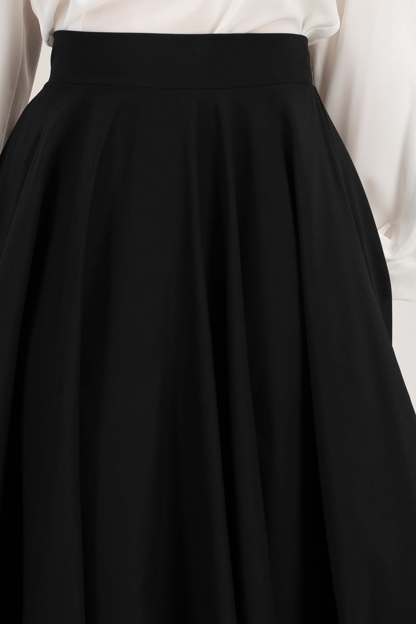 StarShinerS midi cloche veo crno suknja 6 - StarShinerS.hr