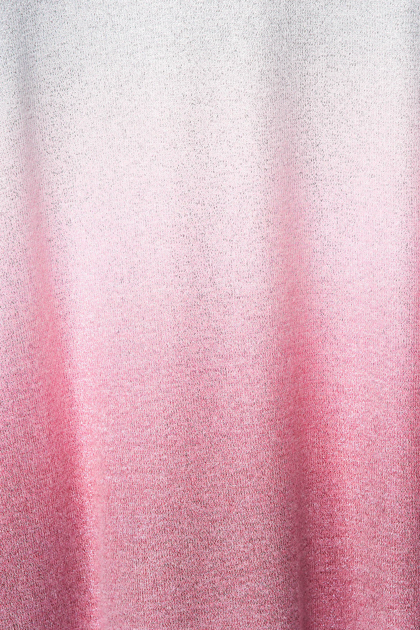 Kötött casual bő szabású pink női blúz háromnegyedes ujjakkal rugalmas anyagból 4 - StarShinerS.hu