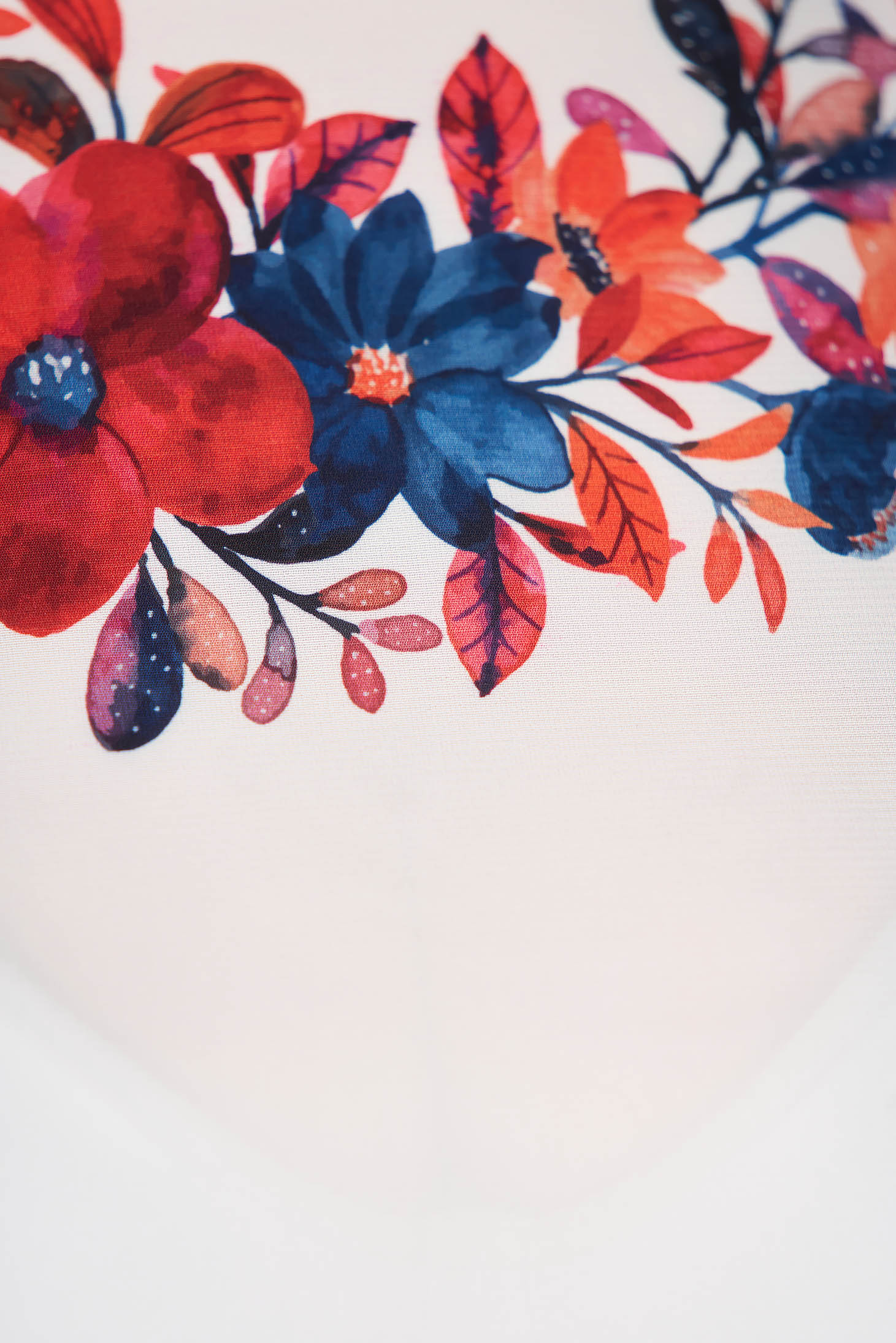 Bluza dama din voal cu imprimeu floral digital - StarShinerS 6 - StarShinerS.ro