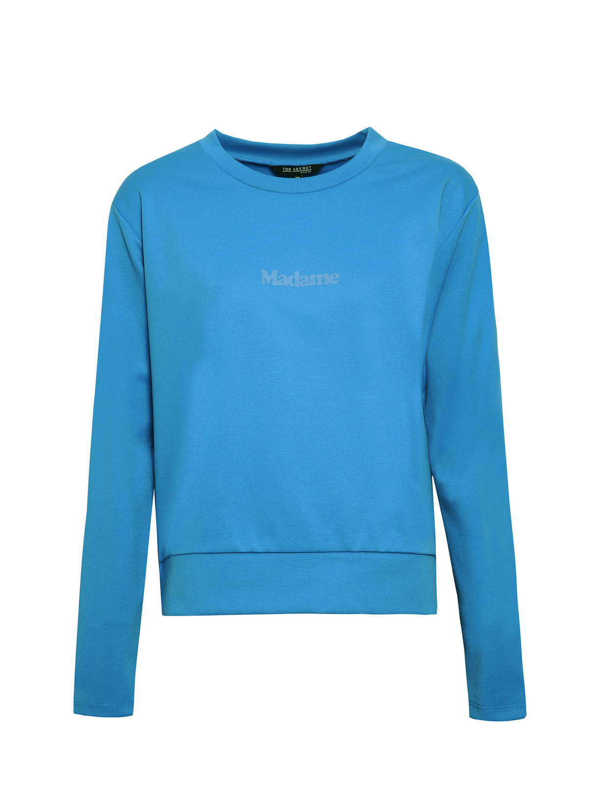 Blue women`s blouse loose fit long sleeved cotton 6 - StarShinerS.com